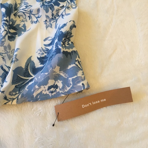 NWT Reformation Bea Midi Skirt in Olympia blue Size 0 - Picture 5 of 6